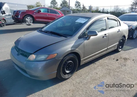 2006 Honda Civic Lx z USA, uszkodzony, nr VIN 1HGFA16506L017454